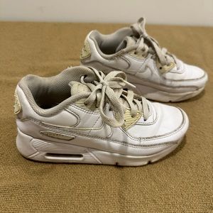 Nike air max 90 white youth boys girls size 2